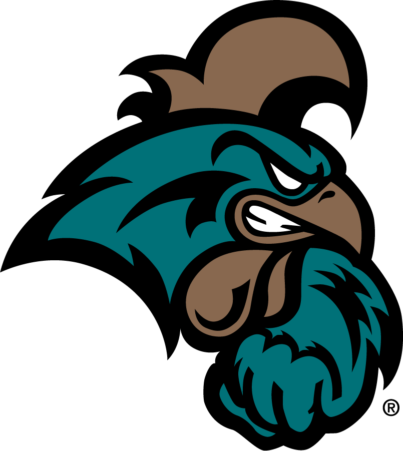 Coastal Carolina Chanticleers 2016-Pres Primary Logo diy DTF decal sticker